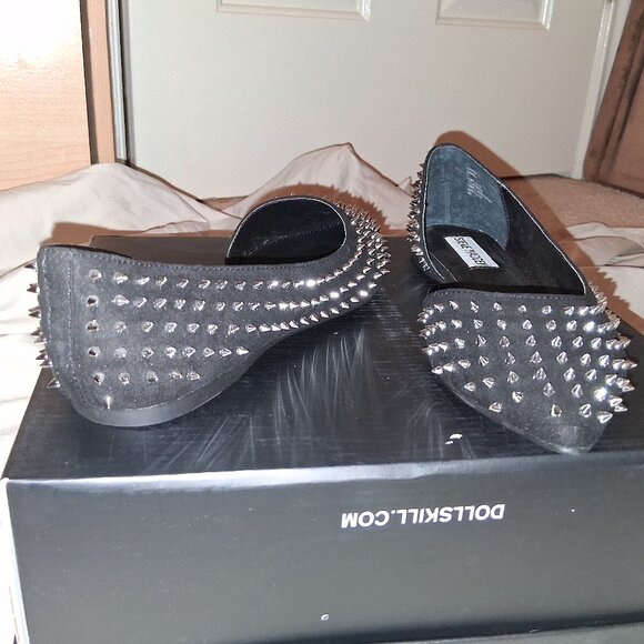 Steve Madden Spiked Studded Hypnotize Flats. Brand New - Picture 8 of 13